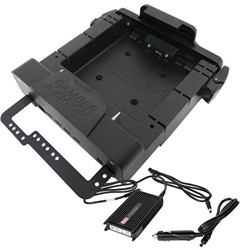 KIT: Zebra ET50/51  55/56  10"" Docking Station (7160-0860-00) and LIND Auto Power Adapter (#7300-0415)