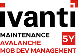 Ivanti Avalanche 1 Mobile Device Management 5Ym, powered by Wavelink (01-100)