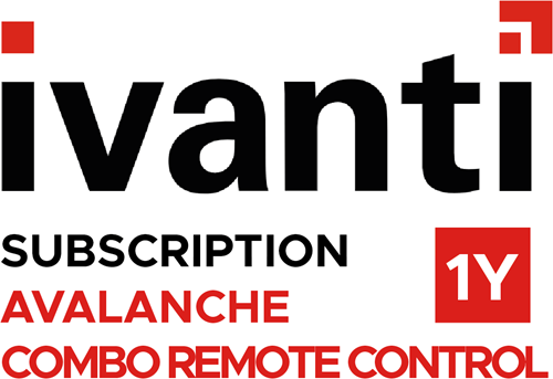 Ivanti Avalanche and Avalanche Remote Control Combo Add-on Subscription, powered by Wavelink (01-100), 12 Months (min. contract length 36 months)