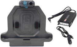 KIT: Zebra ET51/56  10"" SLIM Powered Cradle (7160-1576-100) and LIND Auto Power Adapter (7300-0415)